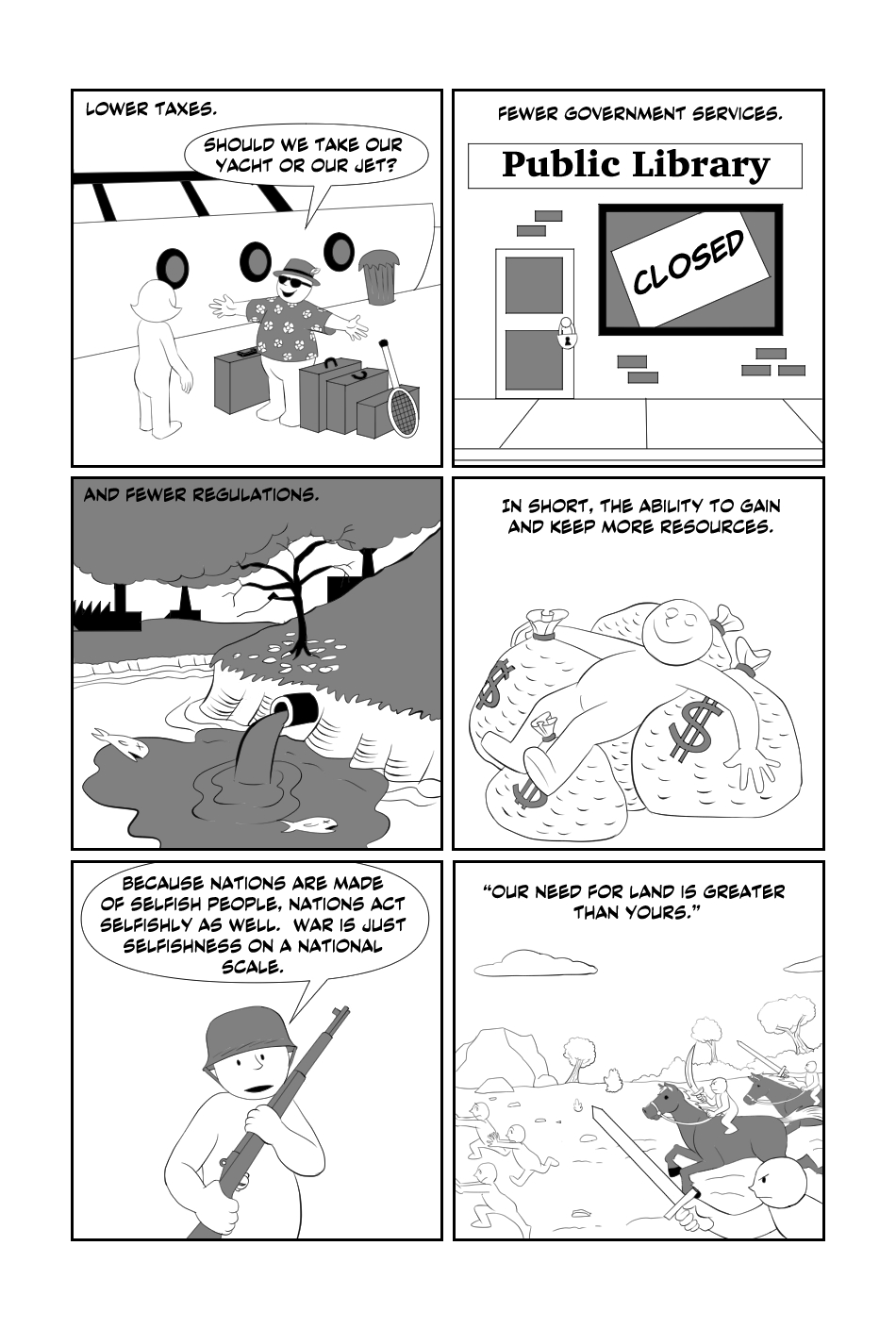 The Paradox of the Survival Instinct page 6