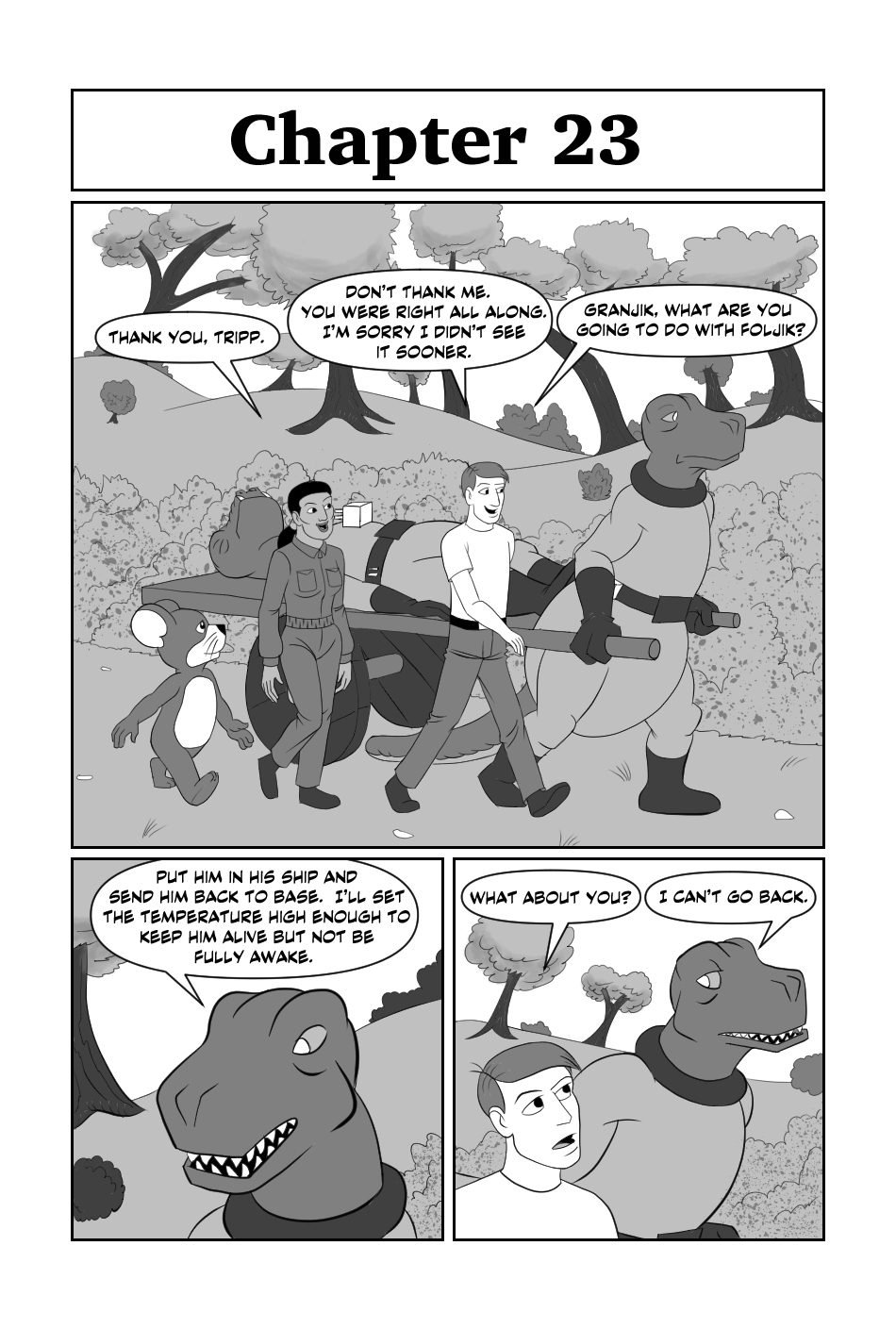 Tripp to the Stars Chapter 23 page 1